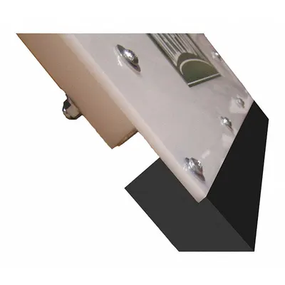 MANPLOW Replacement Blade: Repl Blade, HDPE, Black, Snow Plow, 420M45 - Blade Edges & Kits