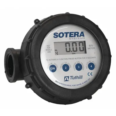 SOTERA Mechanical Flowmeter: Digital Meter - Nutating Disc Totalizers for Chemicals