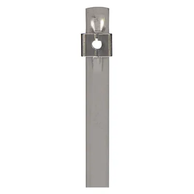 TY-RAP Cable Tie: 16 in Nominal Lg, 4 in Nominal Max. Bundle Dia., 0.25 in Wd - 304 Stainless Steel Cable Ties