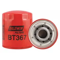 Round spin-on engine air breather filter with overall height of 4 11/32 in. Removes airborne contaminants from engine intake air. Compatible with Steiger vehicles