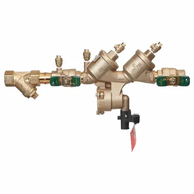 Watts 1-1/4 LF919-QT-S-FS Reduced Pressure Zone Backflow - Watts RPZ Backflow Preventers