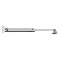 This lid support from SUGATSUNE is made of 304 stainless steel, offering corrosion resistance for industrial environments. It provides a maximum support angle of 75° and has an overall height of 9 7/32 in. Commonly used in enclosures and machinery to hold lids open at a fixed angle