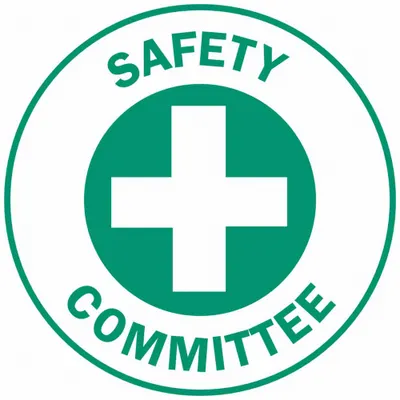 BRADY Hard Hat Label: Safety Committee