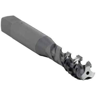 OSG Spiral Flute Tap: 3/8"-16 UNC, H3 / 2B-3B, 3 Flute - General Purpose Spiral-Flute Taps