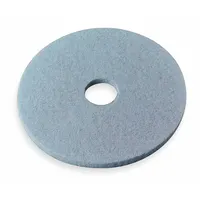 ABILITY ONE Burnishing Pad: Aqua, 20 in Dia, 600 RPM Max Speed, Round, 5 PK (MPN 7910-01-501-5919)