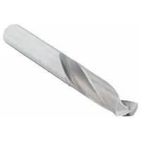 OSG Jobber Length Drill Bit: #10, 135° 4-Facet Point, Solid Carbide, Slow Spiral (MPN 215-1935)