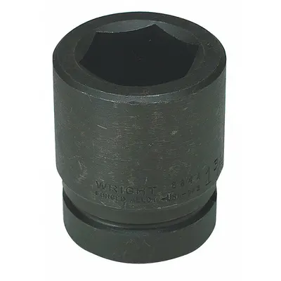 WRIGHT TOOL Impact Socket: 1 in Drive Size, SAE, 2 5/16 in Socket Size, 6-Point, Std - 1" Drive Impact Sockets