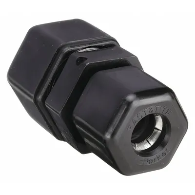 PARKER Polypropylene Compression Tube Fitting Union - Polypropylene Compression Tube Fittings