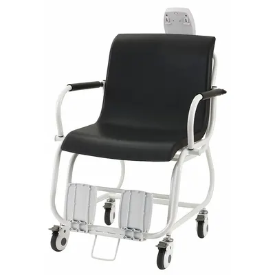 DORAN Chair Scale: Digital, kg/lb, 23 1/2 in Weighing Surface Wd - Chair Scales