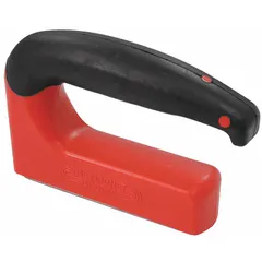 This manual lifting magnet features an on-off control mechanism for quick attachment and release of ferrous loads. With a 100 lb maximum load capacity and ceramic construction, it is suited for repetitive lifting tasks in workshops, fabrication shops, and warehouses. The ergonomic handle provides comfortable operation.