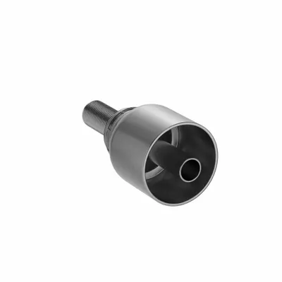 PARKER 11D43-10-6 Straight Hydraulic Crimp Fitting - Parker Crimp Hydraulic Hose Fittings with Metric Connection