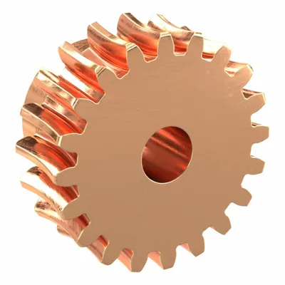 KHK GEARS Metric Worm Wheel BG1.5-20R1 - Metric Worm Wheels