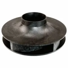 Plastic impeller for circulator pumps, includes casing gasket. Compatible with manufacturer model number 174033MF-013. Used in HVAC and hydronic heating systems to maintain water flow and system pressure.