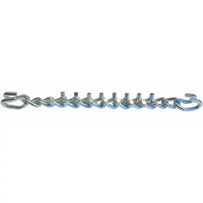 PEWAG Cross Chain Replacement: Cross Chain Repl, Skid Loaders, Nickel Manganese Alloy - Replacement Cross Chains