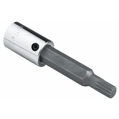 SK PROFESSIONAL TOOLS Socket Bit: 1/2 in Drive Size, 12-Point Tip, 10 mm Tip Size - 12-Point Bit Sockets