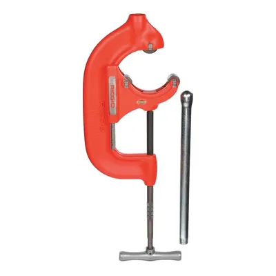 RIDGID Pipe Cutter: 4 in – 6 in OD Cutting Capacity, Std Wheel Cutter, 28 in Tool Lg - Metal Pipe Cutters