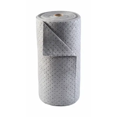 BRADY SPC ABSORBENTS Sorbent Roll: Gray, Polypropylene, 150 ft Roll Lg, 30 in Roll Wd - Sorbent Rolls
