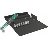 WERA Torque Wrench Set: Newton-Meter, 1/4 in Drive Size, 2 N-m to 12 N-m, 0.1 N-m Torque Increments (MPN 05075831001)