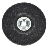 SAIT Cut-Off & Grinding Wheel: Type 27, 7" x 1/8" x 5/8"-11, Zirconia Alumina, 24 Grit (MPN 22634)