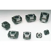 MITEE-BITE Single Wedge OK Vise Clamp: Smooth Face, 5/16"-18 Bolt (MPN 47110)