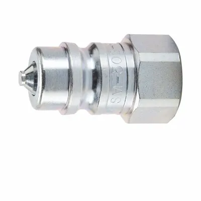 PARKER SM Series Hydraulic Quick-Connect Coupling Plug, SM-252-4FP - SM Series Hydraulic Quick-Connect Coupling Plugs