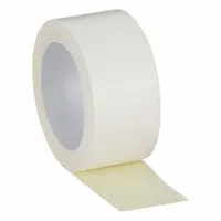 3M Sealing Tape: 1 in Wd, 5 yd Lg, 9.5 mil Thick, White, Polyethylene Film, Rubber, Single-Sided (MPN 1/5/11)