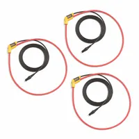 FLUKE Flexible Current Probe: CAT III 1000V/CAT IV 600V, Binder, 36 in Jaw Opening, AC Current, Flex (MPN I17XX-FLEX6K3P/WWG)