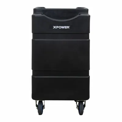 XPOWER Reservoir Tank: Polyethylene, 23.7 gal Tank Capacity - Water Reservoirs for Misting Fans