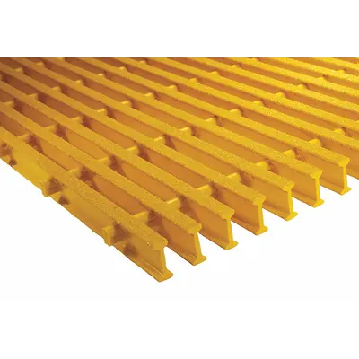 FIBERGRATE ISOFR Flame-Resistant Structural Grating, 4 ft x 4 ft