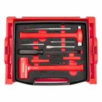 TEKTON Hand Tool Set: 9 Total Pcs, Striking and Struck Tools, SAE (MPN OLB94701)