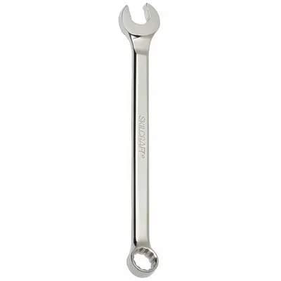 ABILITY ONE Combination Wrench: Alloy Steel, Chrome, 5/16 in Head Size, 5 3/4 in Overall Lg - SAE 12-Point Combination Wrenches