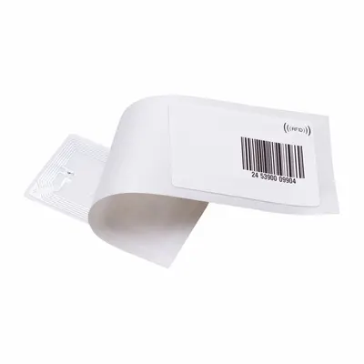 IFM Tag: Rectangle, Stick-On, 13.56 MHz, IP67, PP, 500 Pack Quanity - Medium Range HF RFID Tags