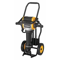 Hammer cart designed for use with D25960 and D25980 hex pavement breakers. Overall dimensions: 42 1/2 in length, 19 1/4 in width, 15 3/4 in height. Provides mobility and support for concrete and asphalt demolition tools.