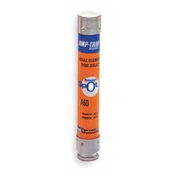MERSEN Fuse: Class RK1, A6D Series, Time-Delay, 150 mA, 600 V AC, 600 V DC, Non-Indicating (MPN A6D15/100R)