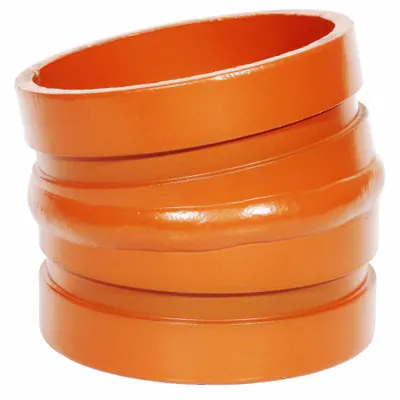 GRUVLOK 11 1/4° Grooved Pipe Elbow, 8 in x 8 in, Ductile Iron, 300 psi @ 150° F - Grooved Pipe Fittings