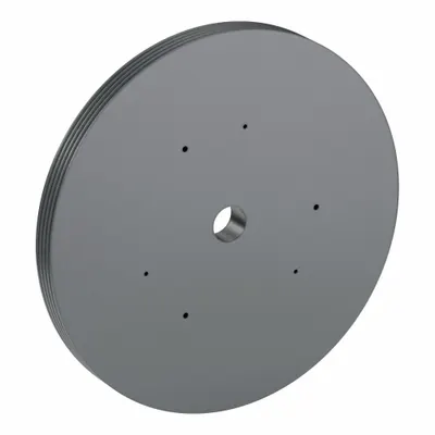 OEM Cast-Iron Wedge V-Belt Pulley, 4 Groove, 33.5 in OD, Bushed Bore, 3V/3VX - Bushed-Bore Cast-Iron Wedge V-Belt Pulleys