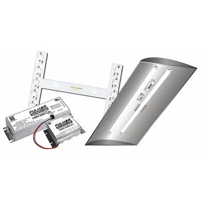 FULHAM Emergency Driver: Linear, 500 lm, 120/277V AC, 3.5 A Output Current - Emergency Drivers with LED Array Retrofits