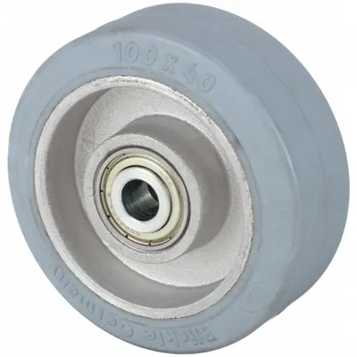 OEM APPROVED VENDOR Nonmarking Rubber Tread on Aluminum Core Wheel - Nonmarking Rubber Tread on Aluminum Core Wheels