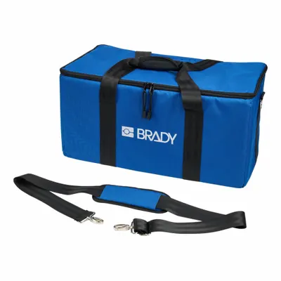 BRADY Label Maker Printer Case: Blue - Storage & Transport Cases