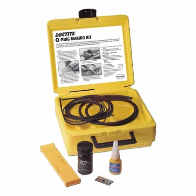 LOCTITE Buna-N O-Ring Splicing Kit, 3 ft Cord Stock, 8 Pieces, 70A Durometer - Buna-N Splicing Kits