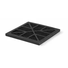 Pleated air filter for negative air machines. Nominal dimensions: 12 in height, 12 in width, 1 in depth. Captures airborne particulates in construction, remediation, and industrial environments.