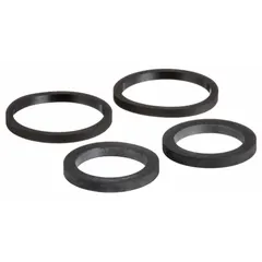 Gasket kit for in-line circulating pumps. Provides sealing between pump flanges and piping in HVAC, hydronic heating, and water circulation systems. Manufacturer part number 804034-000.