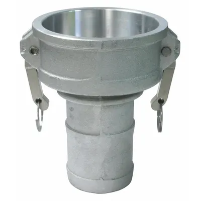 DIXON VALVE & COUPLING Cam and Groove Coupling: 4 in Coupling Size, 100 psi Max. Working Pressure @ 70 F - Type C Stainless Steel Cam & Groove Fittings