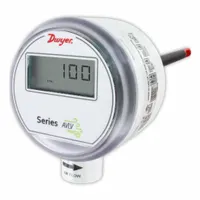DWYER Air Velocity Transmitter: 0 mA, 32°F to 122°F, AVLV-2DB1-LCD, 400 fpm, LCD, BACnet