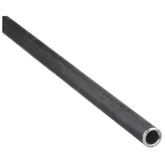 Schedule 80 medium pressure pipe nipple, 6 ft length, with male NPT threads on both ends. Constructed from black anodized steel. Rated for maximum operating pressure of 2,000 psi at 150°F. Suitable for medium-pressure fluid and gas lines in industrial piping systems.