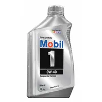 Full-synthetic gasoline engine oil with SAE grade 0W-40, supplied in a 1 qt bottle. Formulated for truck applications, this oil provides thermal stability and wear protection for gasoline engines