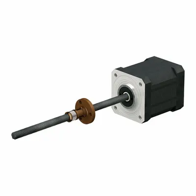 PBC LINEAR LSR1205T-0400-RCF-171-NNN-N Precision Lead Screw Assembly - Precision Lead Screw Assemblies