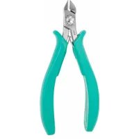 Tapered Head Cutters: Flush, Angled, 4 3/4 in Overall Lg, Plain Grip, Less than 6 in (MPN 7244E)