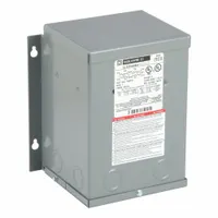 SQUARE D Isolation Transformer: 1 kVA Power Rating, 120/240V, 120/240V, Hardwired, Hardwired (MPN 1S6FIS)