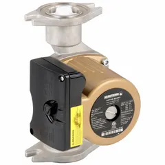 This ARMSTRONG inline circulator pump is designed for potable water systems in closed-loop hydronic heating or cooling applications. It delivers 64 gpm at 14 ft maximum head, with a 115V AC motor and stainless steel construction. Flange connections allow for straightforward installation in commercial or industrial piping systems.